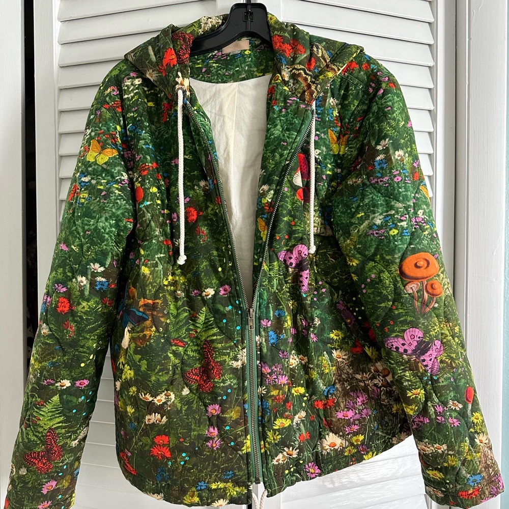 💚🦋MOTHER Double Draw Zip Hoodie Jacket 💚🦋